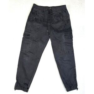 James Perse Utility Cargo Jogger Pants Washed Charcoal‎ Women's 1